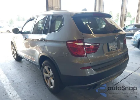 2011 BMW X3 xDrive28I из США, поврежденный, VIN 5UXWX5C53BL708611